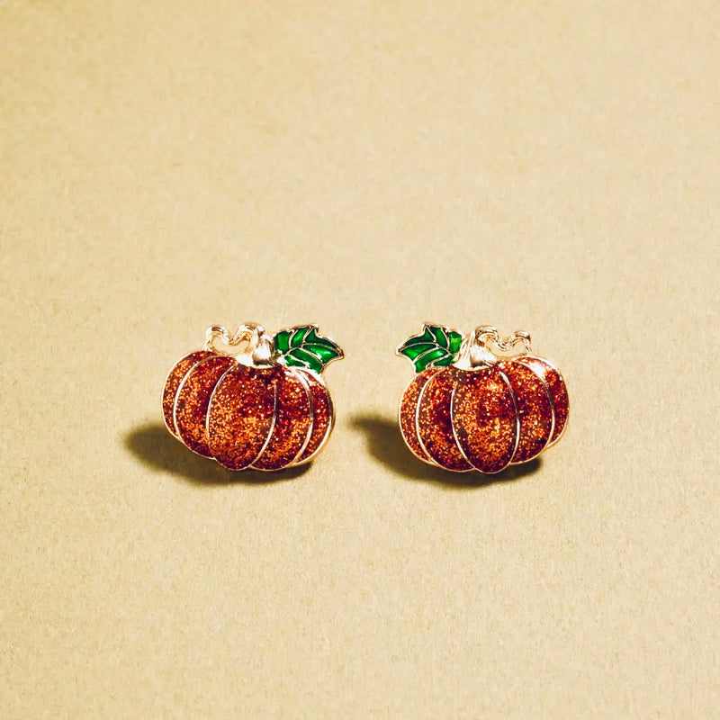 Pumpkin Earrings