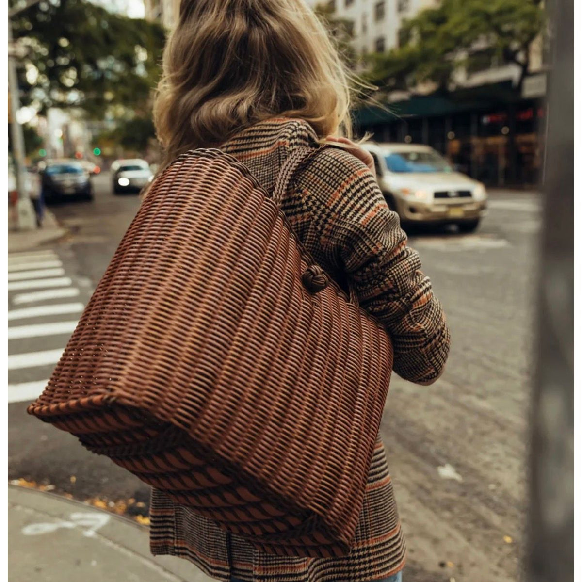 Picnic Tote Small | Cocoa - Joanna A. Boutique