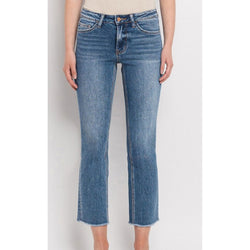 Ginny Crop Straight Jean - Joanna A. Boutique