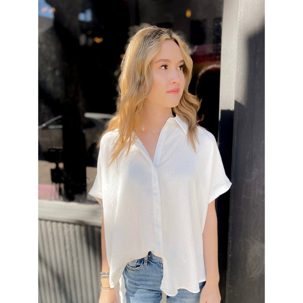 As You Are Button Up - Joanna A. Boutique
