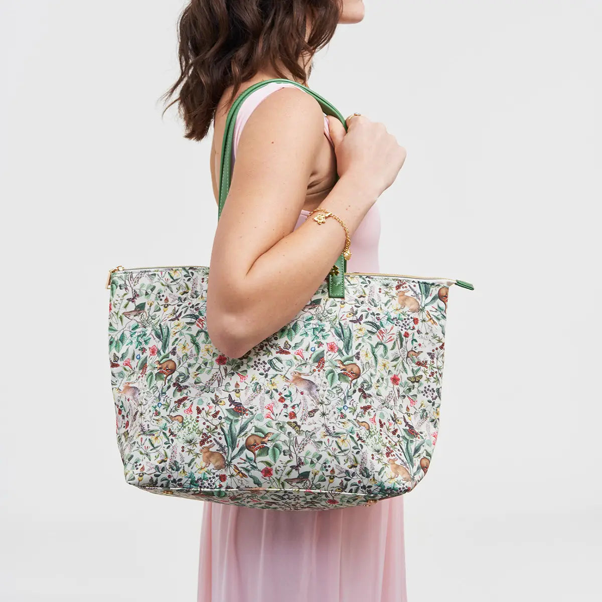 Garden Floral Grab Tote - Joanna A. Boutique