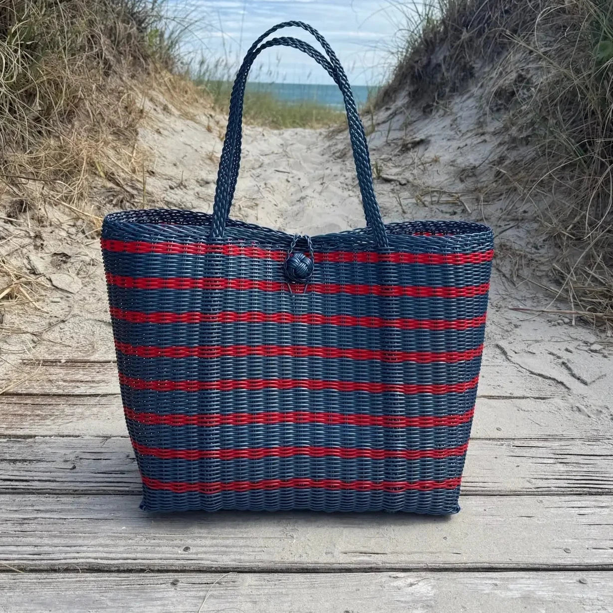 Harbor Tote Medium | Sailor Stripe - Joanna A. Boutique