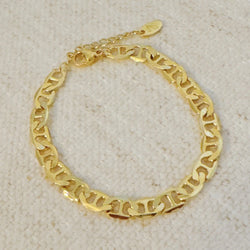 Horsebit Link Chain Bracelet - Joanna A. Boutique