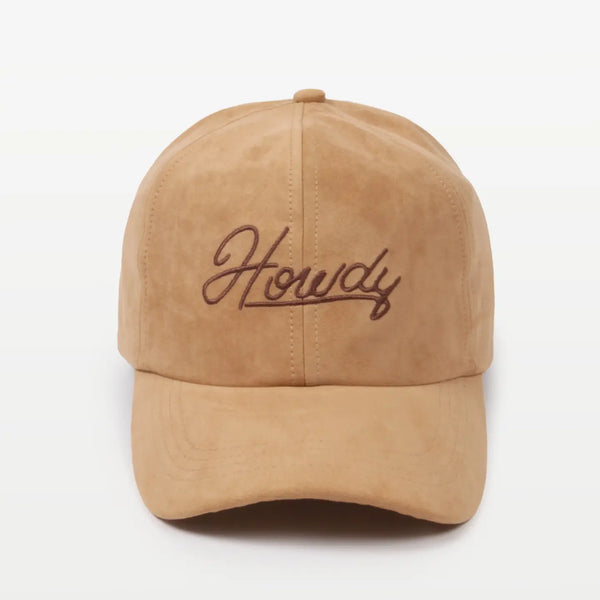 Howdy Cap | Suede
