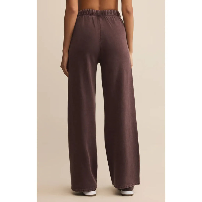 Hunter Knit Pant | Chocolate Cherry - Joanna A. Boutique