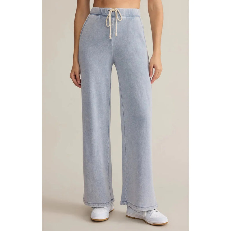 Hunter Knit Denim Pant | Washed Indigo