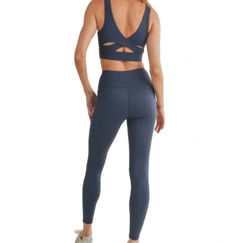 High Waisted Compression Legging - Joanna A. Boutique