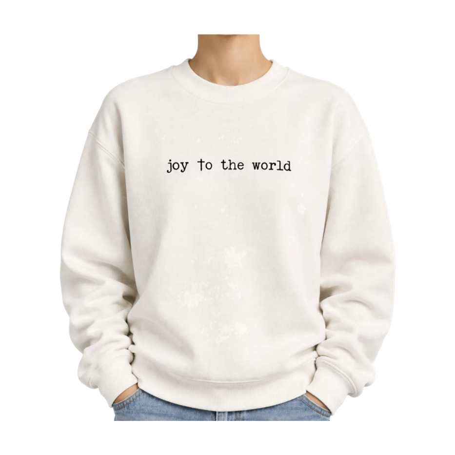 Joy To The World Crewneck - Joanna A. Boutique