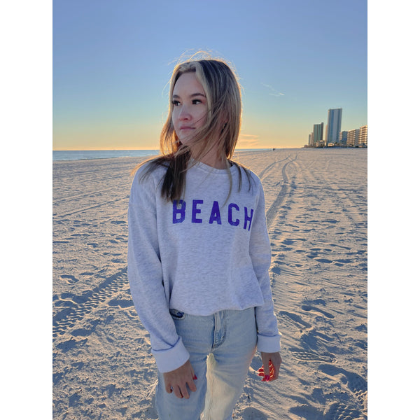 Beach Crewneck - Joanna A. Boutique