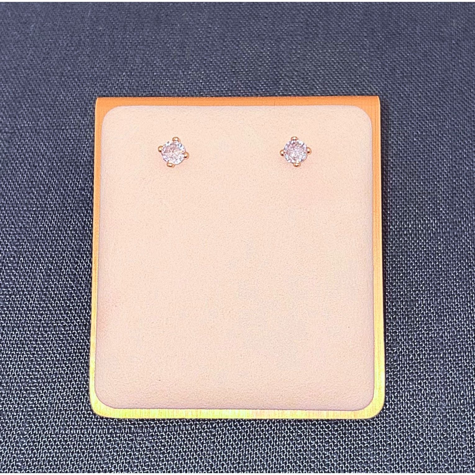 Deidra Diamond Stud Earrings - Joanna A. Boutique