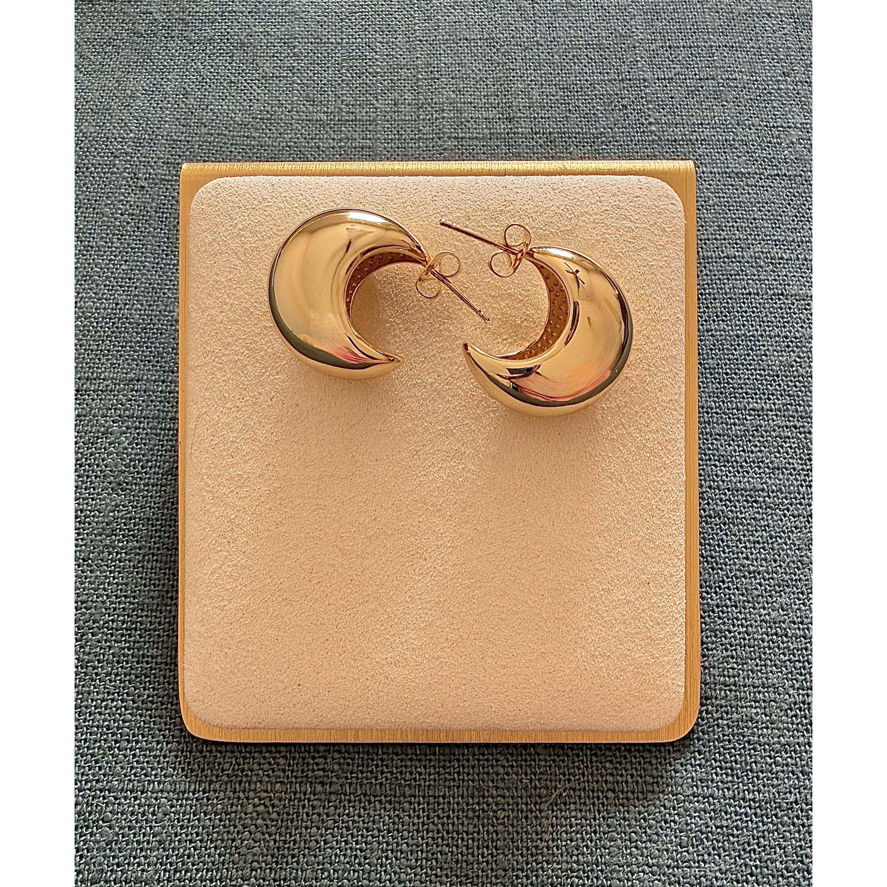 Kinsley Bubble Hoop | Gold - Joanna A. Boutique