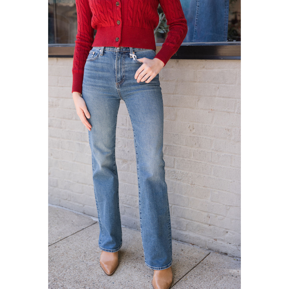 Evie High Rise Slim Boot | Soho - Joanna A. Boutique