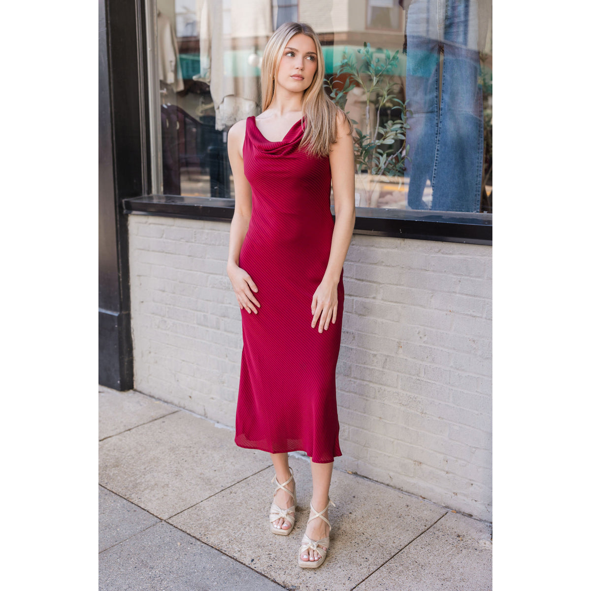 Inner Circle Midi Dress - Joanna A. Boutique