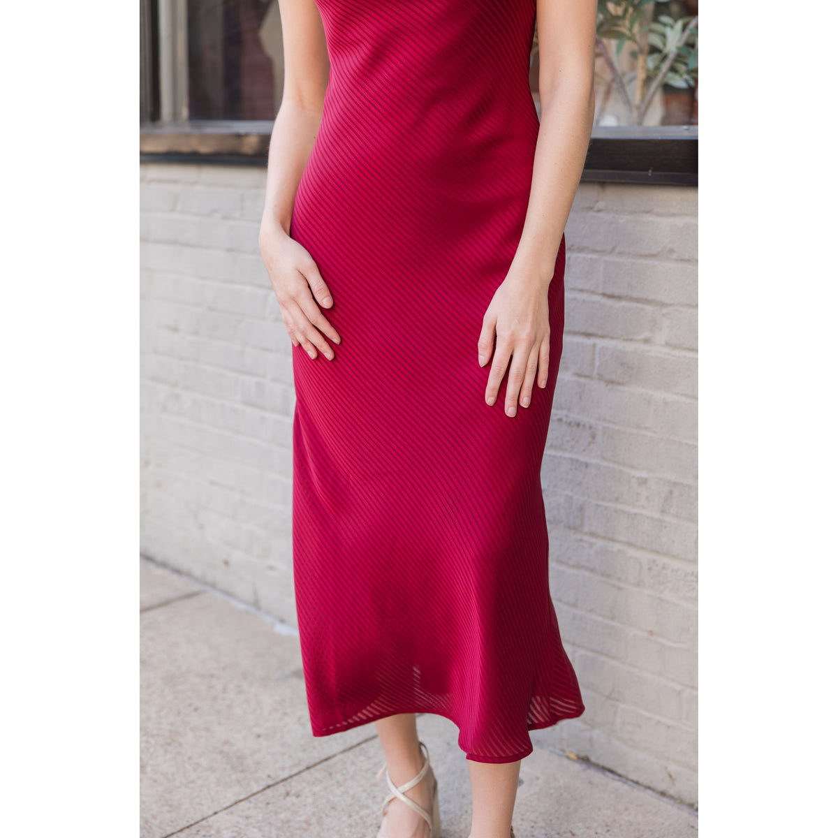 Inner Circle Midi Dress - Joanna A. Boutique