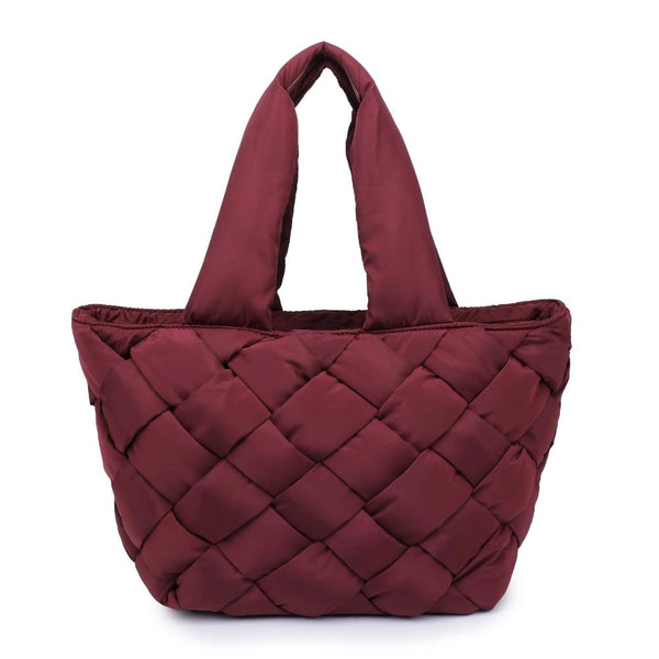 Intuition Nylon Tote | Burgundy