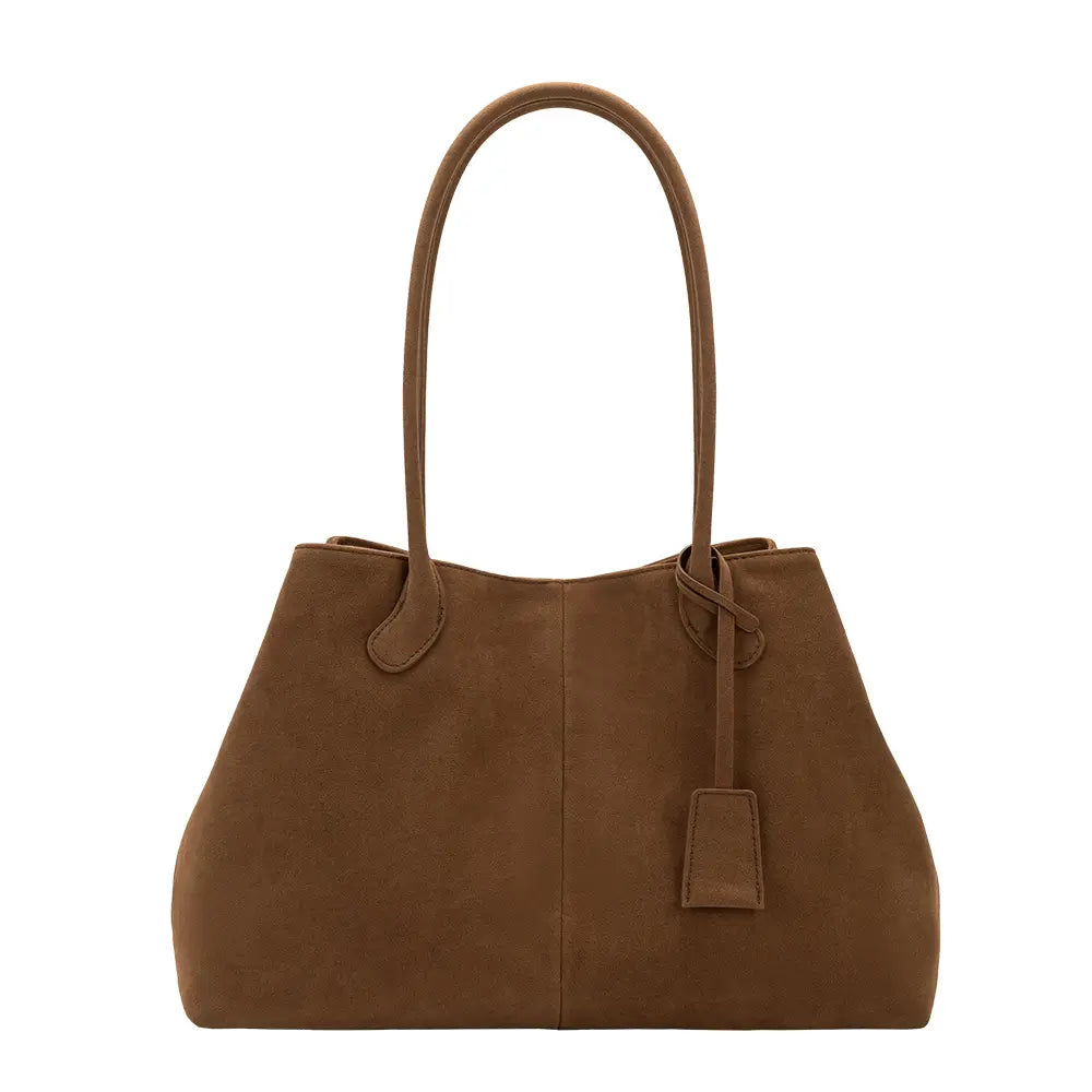Irene Suede Shoulder Bag - Joanna A. Boutique
