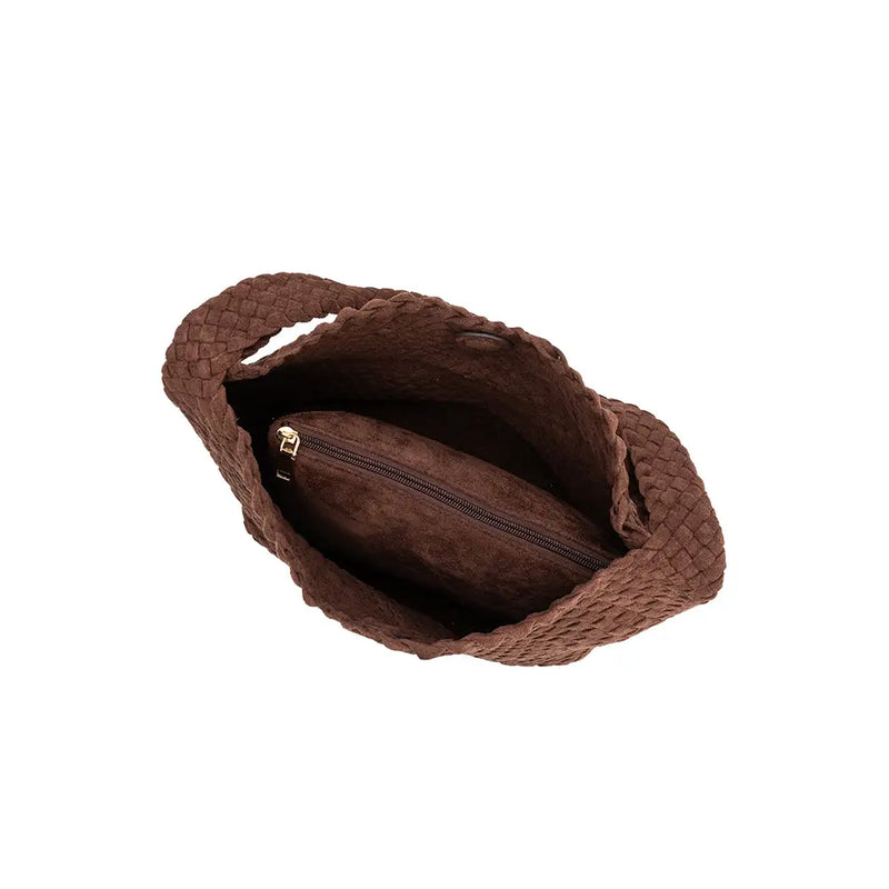 Johanna Suede Bag | Tobacco - Joanna A. Boutique