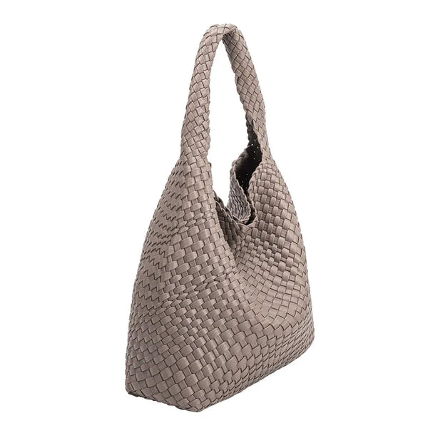 Johanna Vegan Leather Bag | Grey