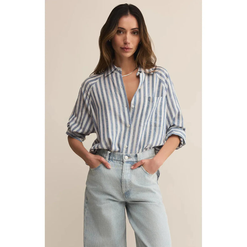 Perfect Linen Top | Boathouse