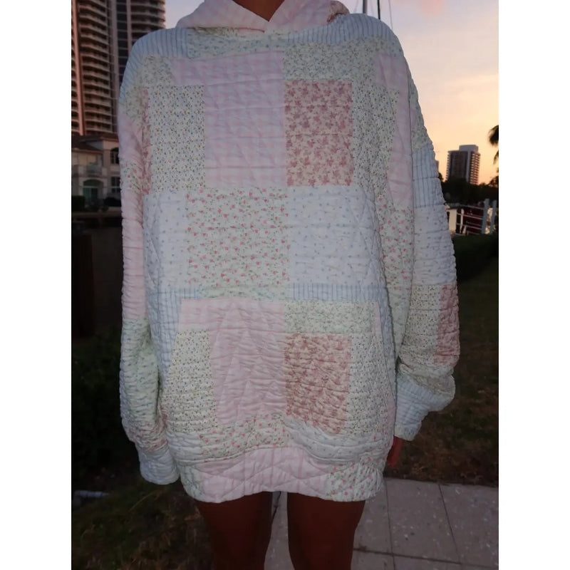 Lola Quilted Hoodie - Joanna A. Boutique