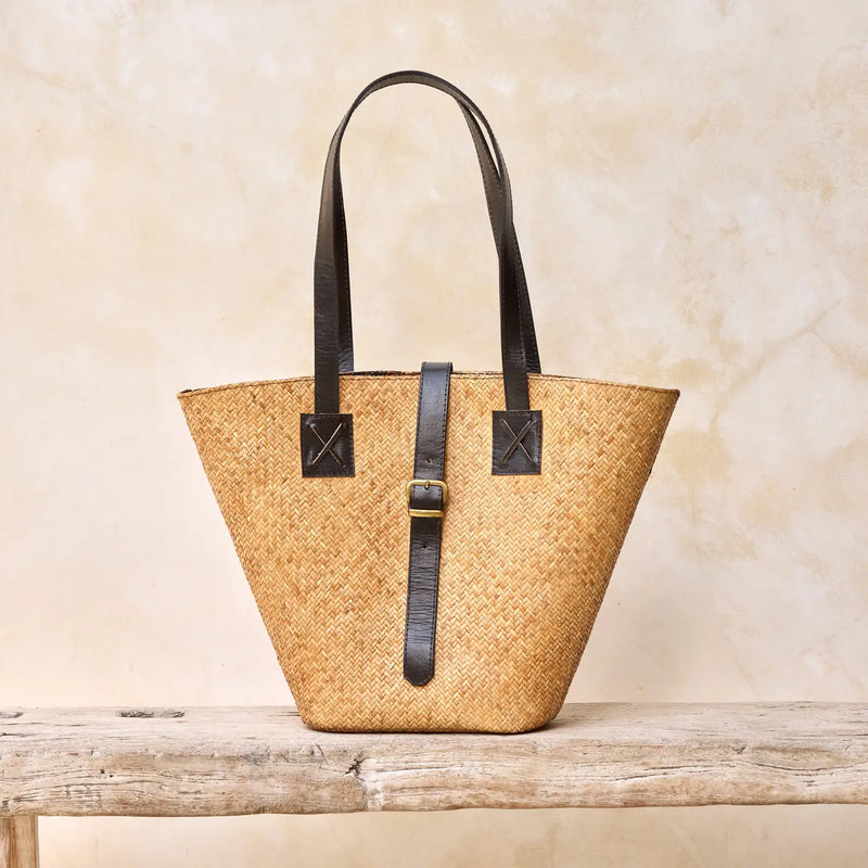 Majorca Beach Basket Tote