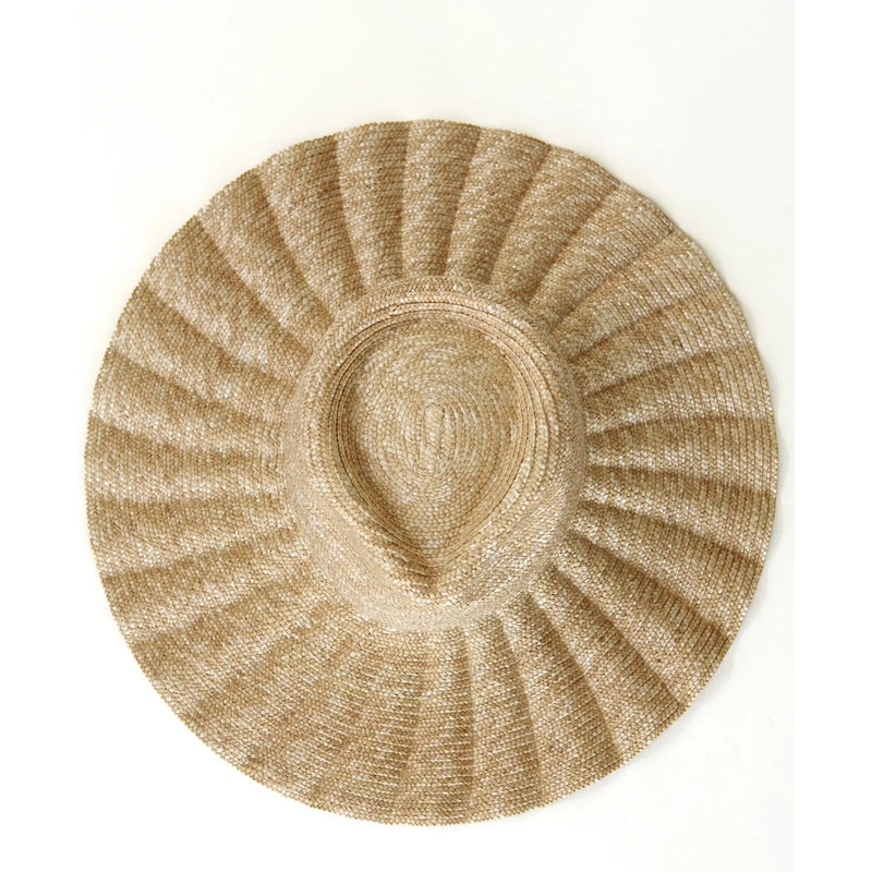 Nalu Wide Brim Straw Hat | Natural