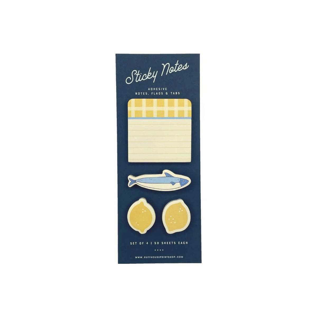 Lemon Sticky Note Set - Joanna A. Boutique