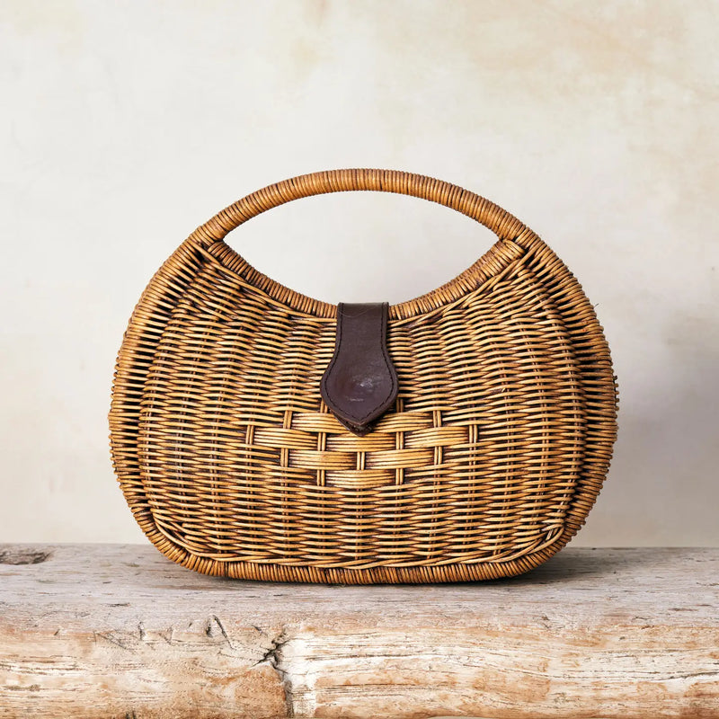 Palermo Rattan Bag | Natural