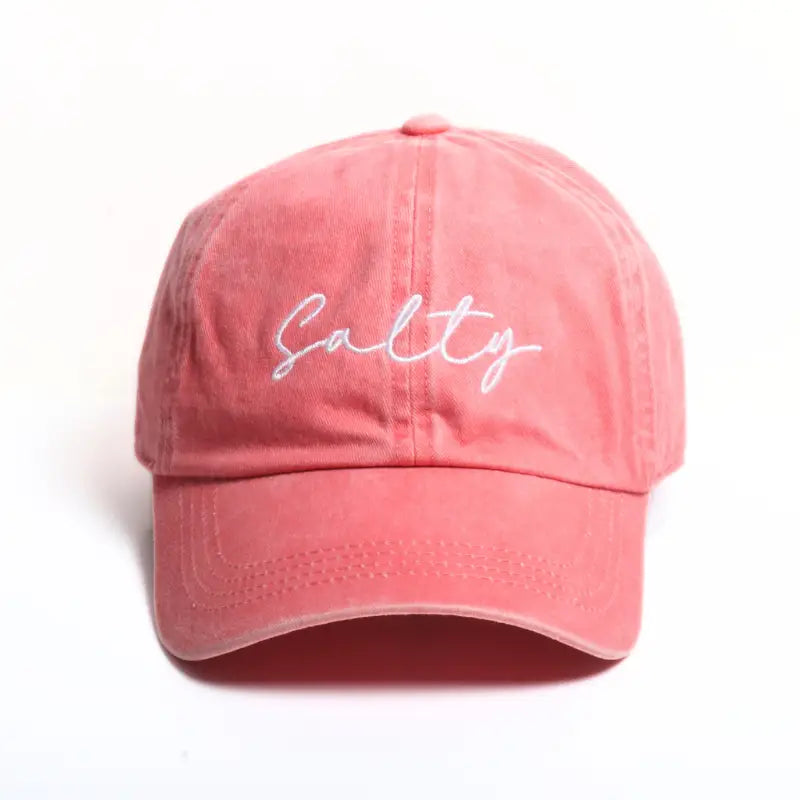 Salty Cap | Coral - Joanna A. Boutique