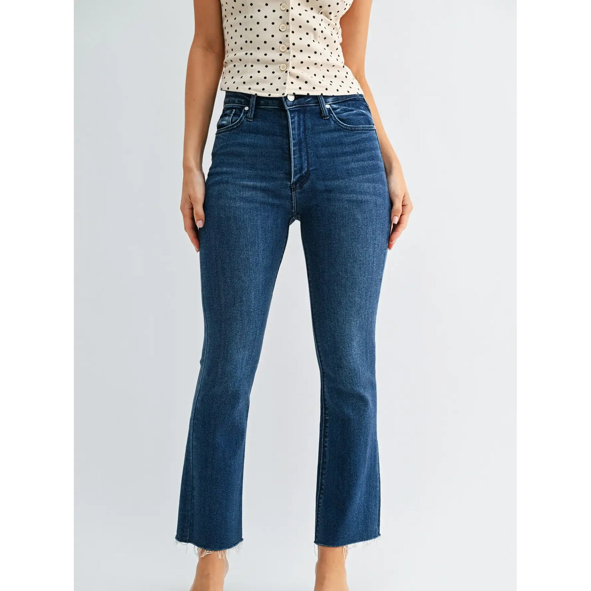 Samantha Crop Flare Jean - Joanna A. Boutique