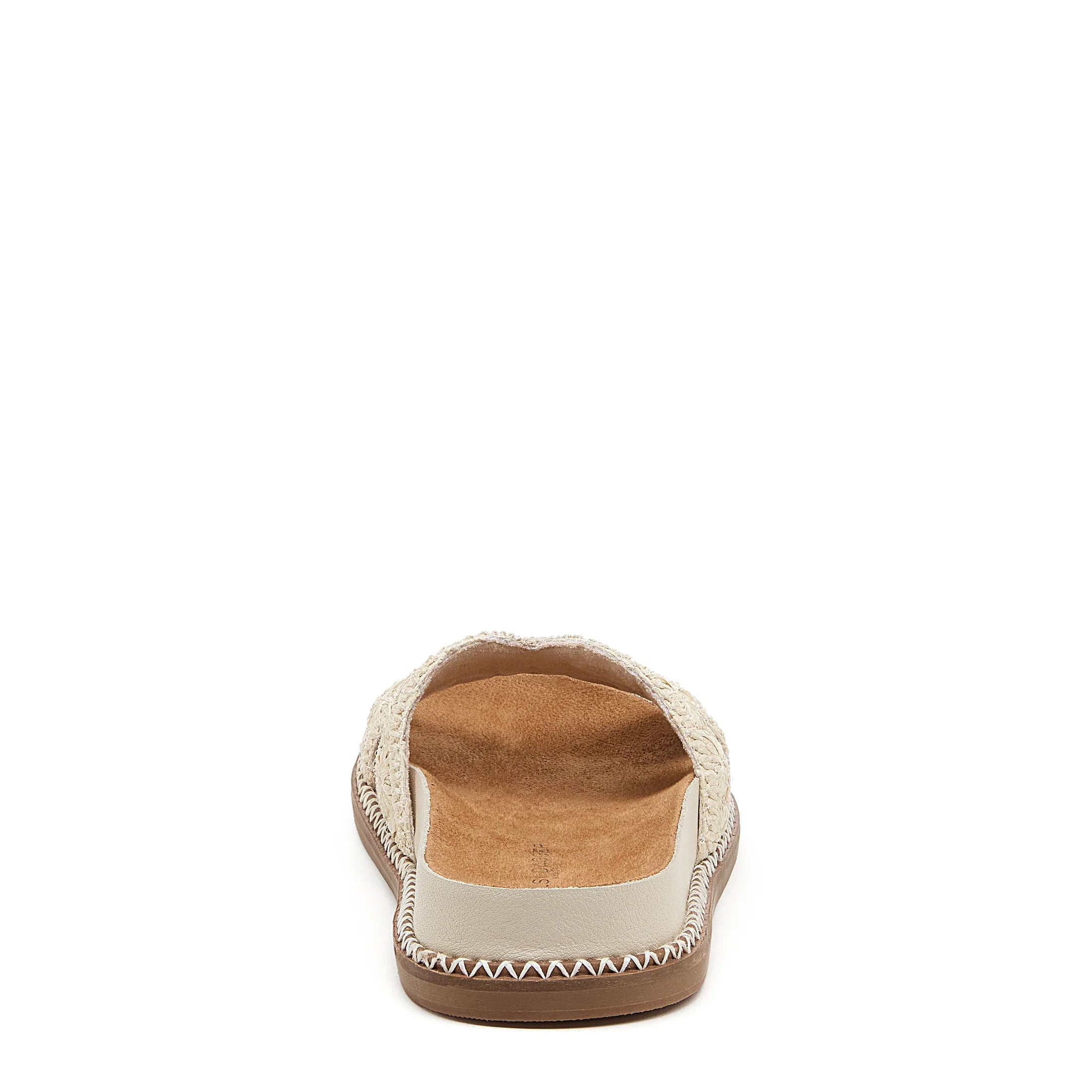 Shay Raffia Slide | Salt - Joanna A. Boutique