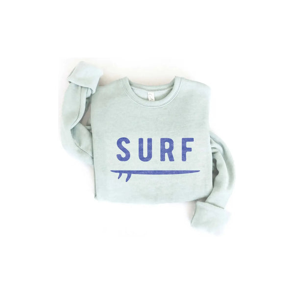 Surf Crewneck | Dusty Sage