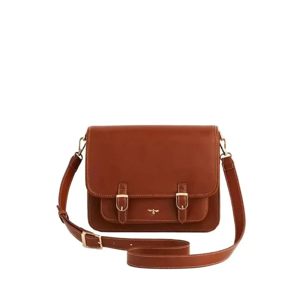 Into The Woods Satchel Bag | Tan - Joanna A. Boutique