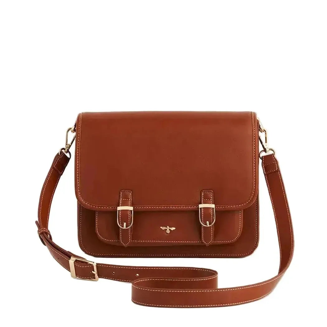 Into The Woods Satchel Bag | Tan - Joanna A. Boutique