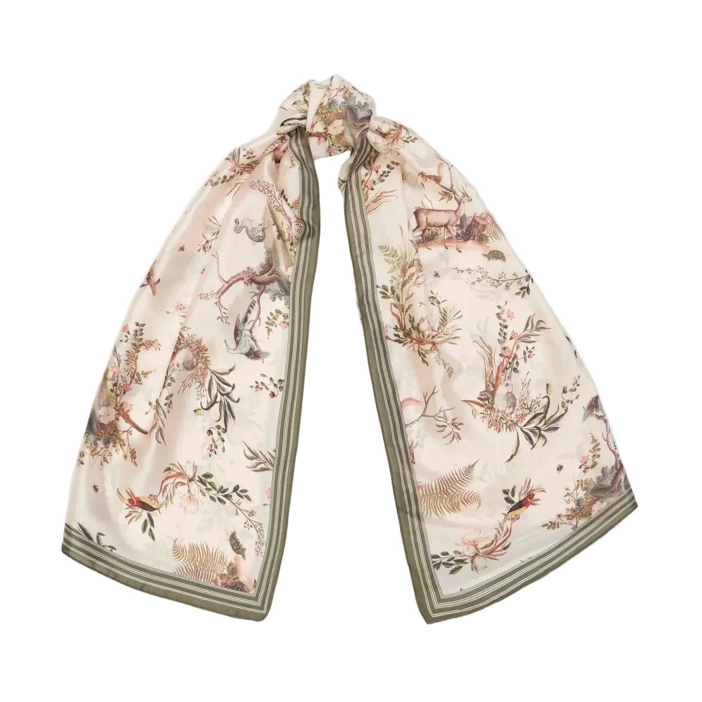 Wonderland Toile Silk Scarf - Joanna A. Boutique