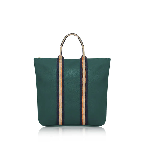 Zora Italian Leather Backpack | Teal - Joanna A. Boutique
