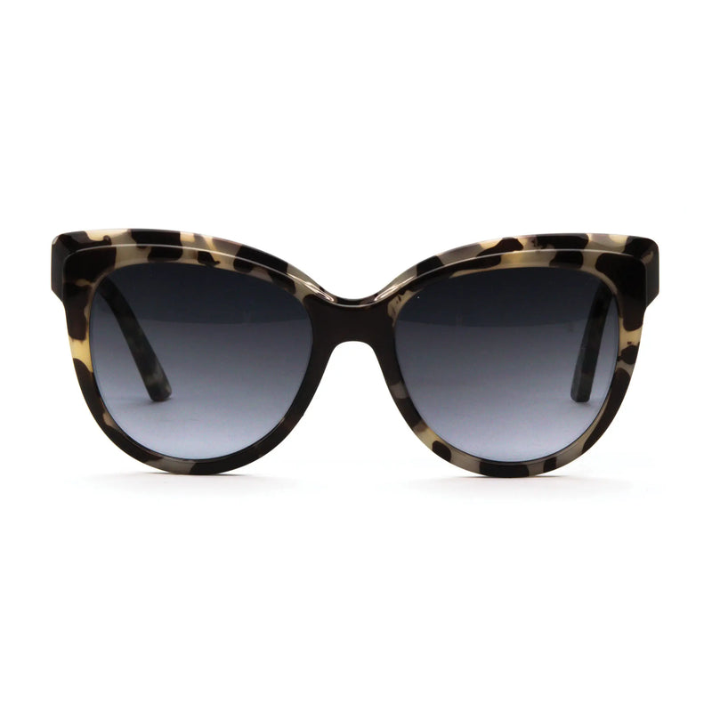Meet Sundazed - a cat eye tortoise frame with black ombre lenses, these are giving summer-in-the-Hamptons chic!