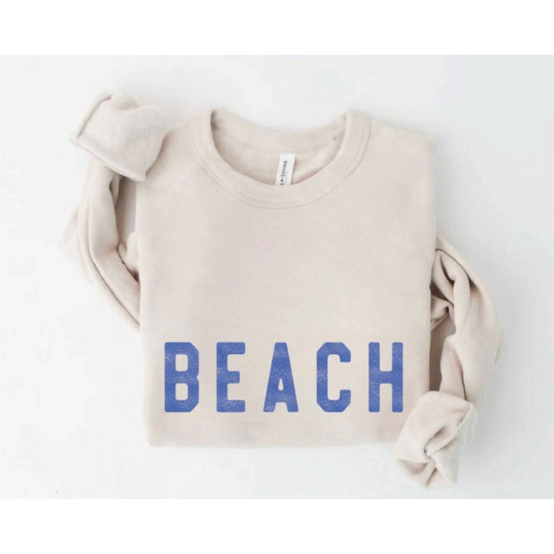 BRB while we plan a beach trip to escape our winter blues - featured in an oversized fit and fleece interior!